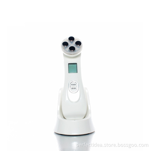 BP9902 non surgical face lift machine with RF electroporation EMS Led therapy bio vibration face beauty home use do OEM